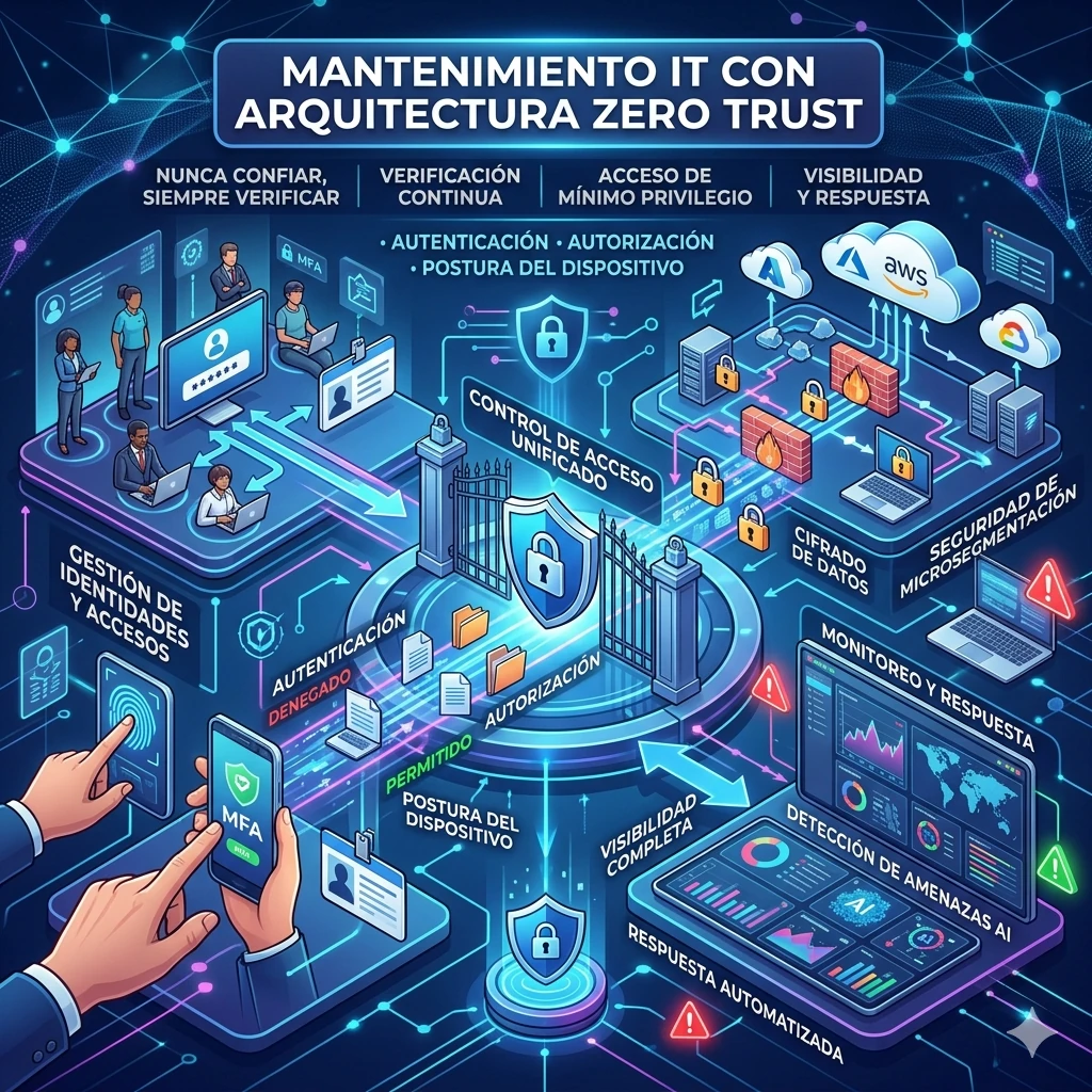 Mantenimiento Zero Trust